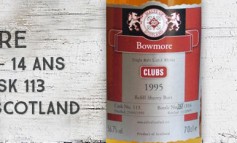 Bowmore - 1995/2009 - 14yo - 56,7% - Cask 113 - Malts of Scotland Maltisten-Westfalen Clubs 01