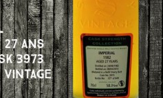 Imperial - 1982/2010 - 27yo - 58,3 % - cask 3973 - Signatory Vintage Cask Strength