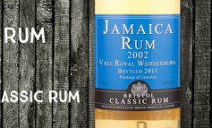 Jamaica Rum - Vale Royal Wedderburn - 2002 -  43% - Bristol Classic Rum