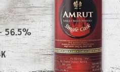 Amrut - 2009/2013 - Single Cask - 56,5% - Cask 2697 - OB