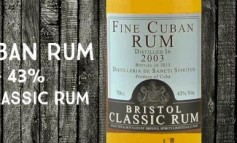 Fine Cuban Rum - 2003/2013 -  43% - Bristol Classic Rum