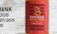 Springbank - 17 yo - 52,3% - Sherry Wood - 2015