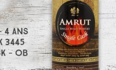 Amrut - 2009/2013 - 4yo - 60% - Cask 3445 - OB