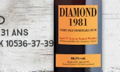 Diamond - 1981/2012 - 31yo - 60,1% - Casks 10536-37-39 - Velier - Guyana