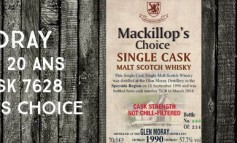 Glen Moray - 1990/2014 - 23yo - 57,7% - Cask 7628 -  MacKillop's Choice