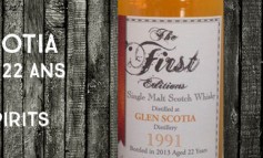 Glen Scotia - 1991/2013 - 22yo - 59,6% - Edition Spirits The First Edition