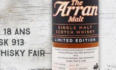 Arran - 1997/2016 - 18yo - Cask 913 - 54,3% - OB for The Whisky Fair