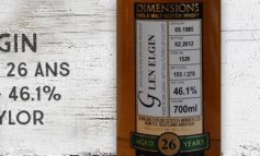 Glen Elgin - 1985/2012 - 26yo - Cask 1526 - 46,1% - Duncan Taylor - Dimensions