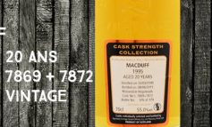 Macduff - 1995/2015 - 20yo - 55% - Cask 7869 + 7872 - Signatory Vintage - Cask Strength Collection