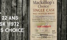 Imperial - 1990/2013 - 22yo - 57,9% - Cask 11972 - Mackillop’s Choice - Single cask - Cask Strength