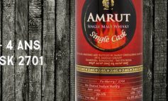 Amrut - 2009/2013 - 4yo - 62,8% - Cask 2701 - OB