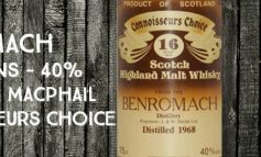 Benromach - 1968 - 16yo - 40% - Gordon & MacPhail - Connoisseurs Choice - Brown Label