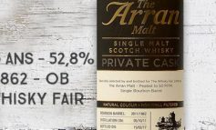 Arran - 2011/2017 - 5yo - 52,8% - Cask 2011/1862 - OB - Private Cask - for The Whisky Fair