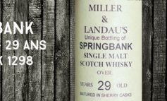 Springbank - 1965/1994 - 29yo - 46% - Cask 1298 - OB - for Ian Miller & Jonathan Landau