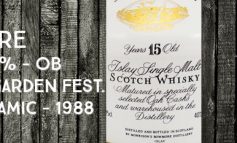 Bowmore - 15yo - 40% - OB - Glasgow Garden Festival - White Ceramic jug - 1988